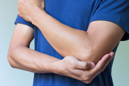 pain in elbow
